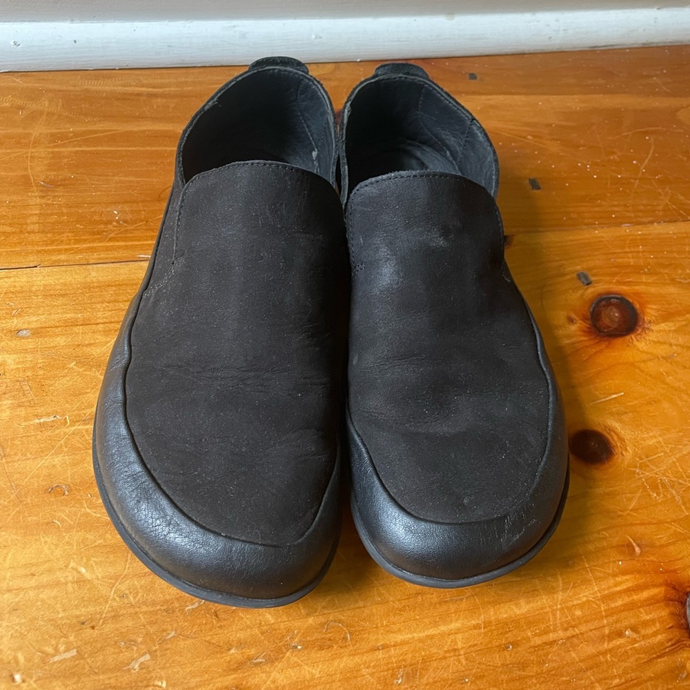 Vivo Barefoot Opanka Black Slip-On Shoes